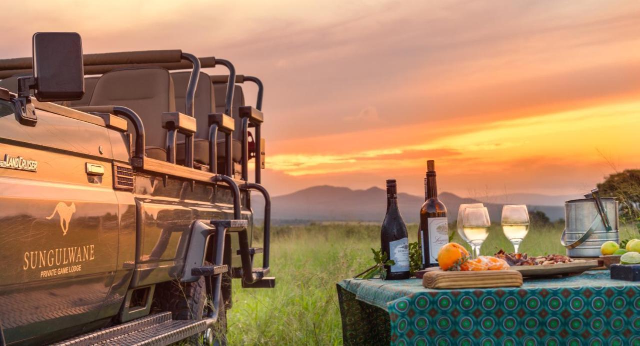 Sungulwane Private Game Lodge Hluhluwe Esterno foto