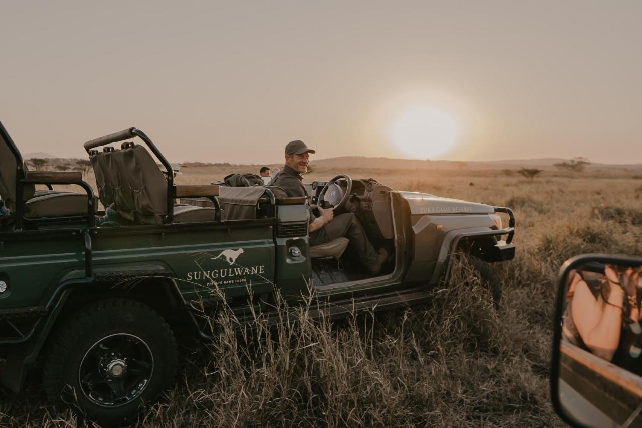 Sungulwane Private Game Lodge Hluhluwe Esterno foto
