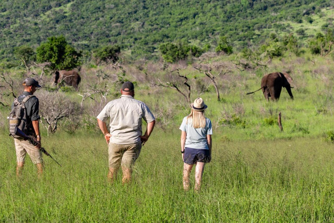 Sungulwane Private Game Lodge Hluhluwe Esterno foto