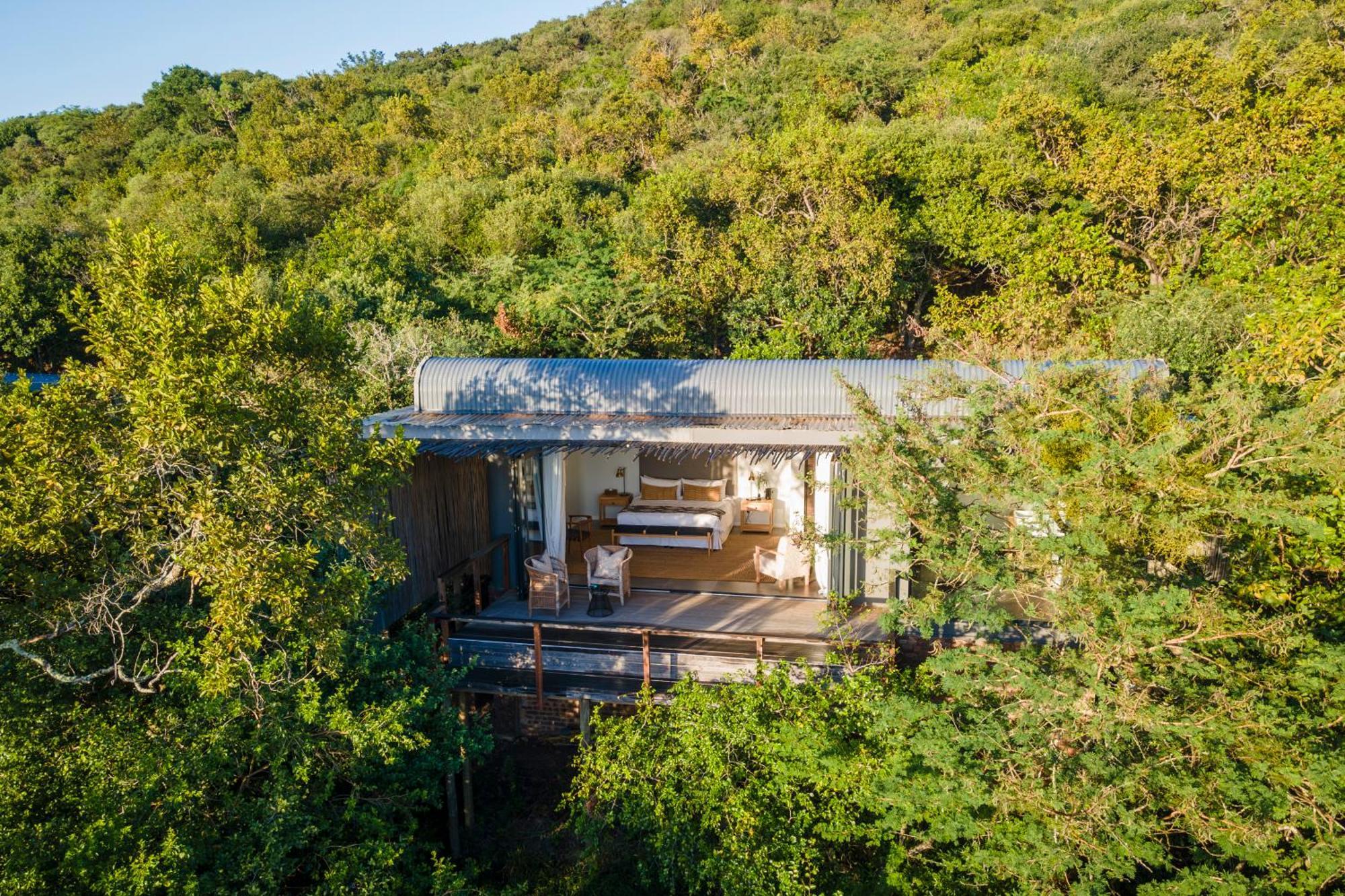 Sungulwane Private Game Lodge Hluhluwe Esterno foto
